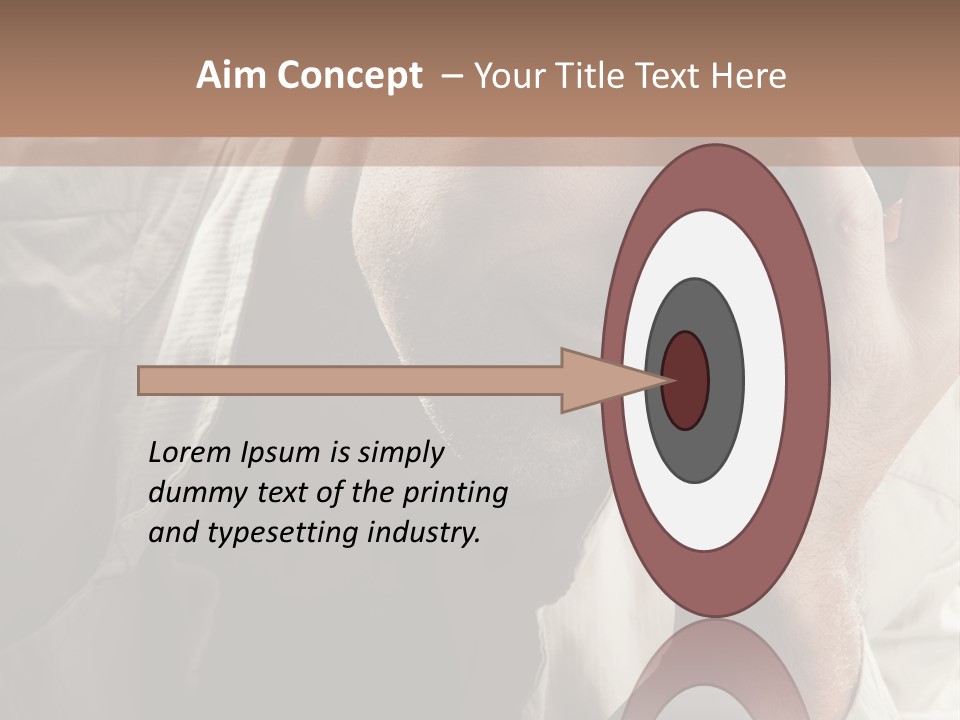 Think Modern Guy PowerPoint Template