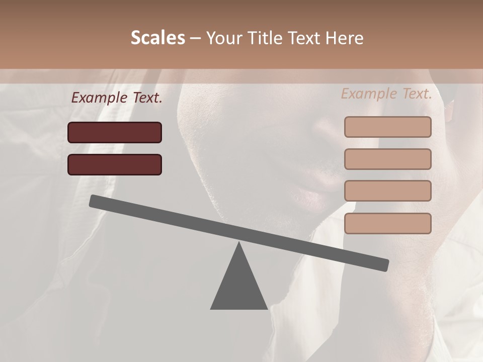 Think Modern Guy PowerPoint Template