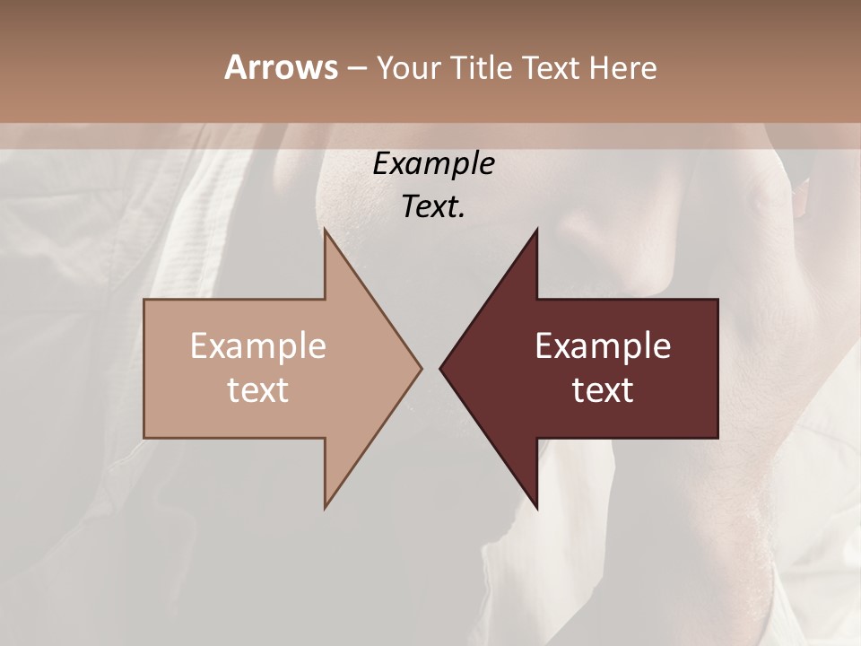 Think Modern Guy PowerPoint Template