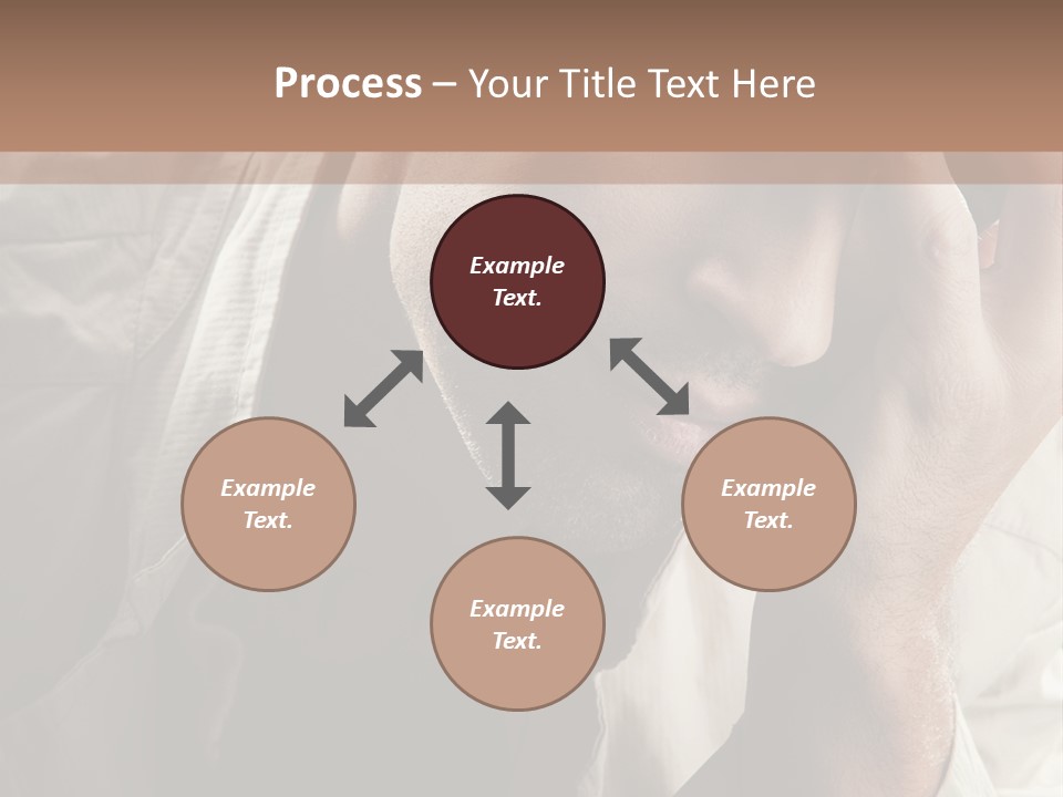 Think Modern Guy PowerPoint Template