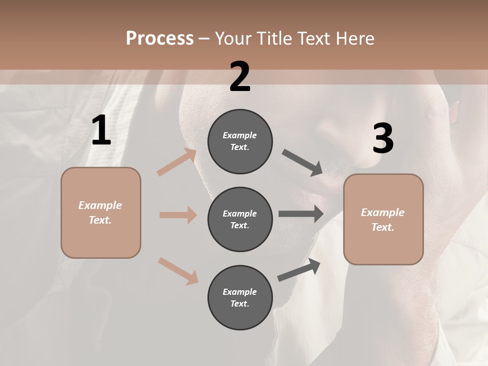 Think Modern Guy PowerPoint Template