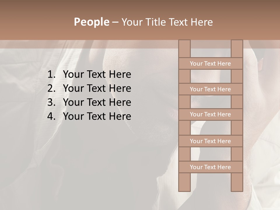 Think Modern Guy PowerPoint Template