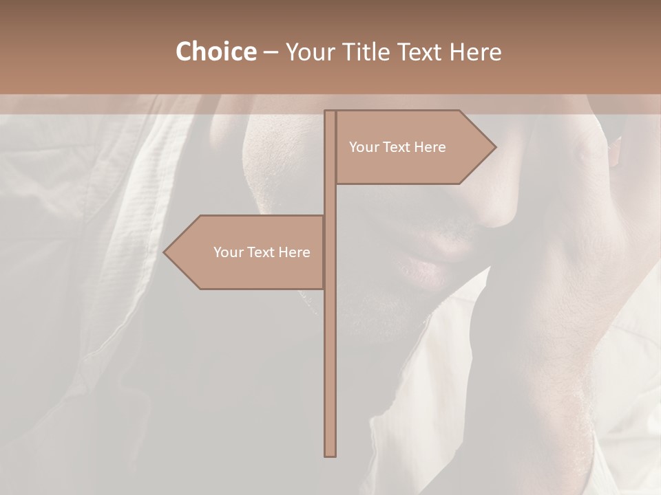 Think Modern Guy PowerPoint Template