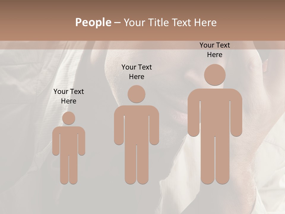 Think Modern Guy PowerPoint Template