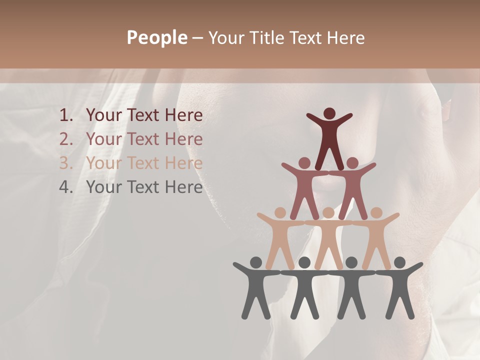 Think Modern Guy PowerPoint Template