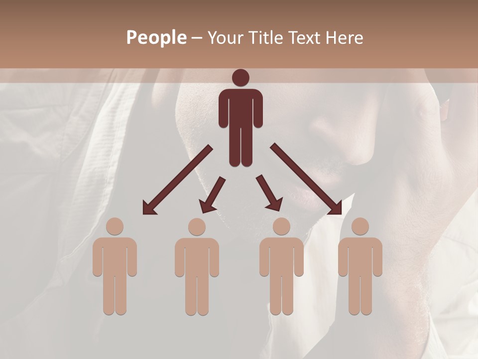 Think Modern Guy PowerPoint Template