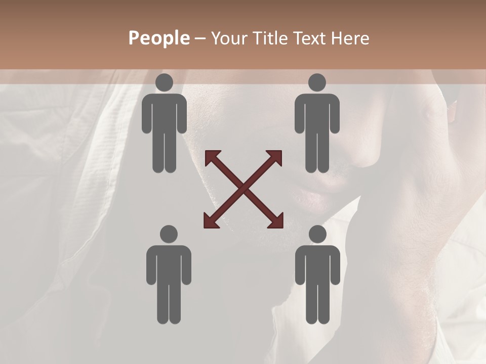 Think Modern Guy PowerPoint Template