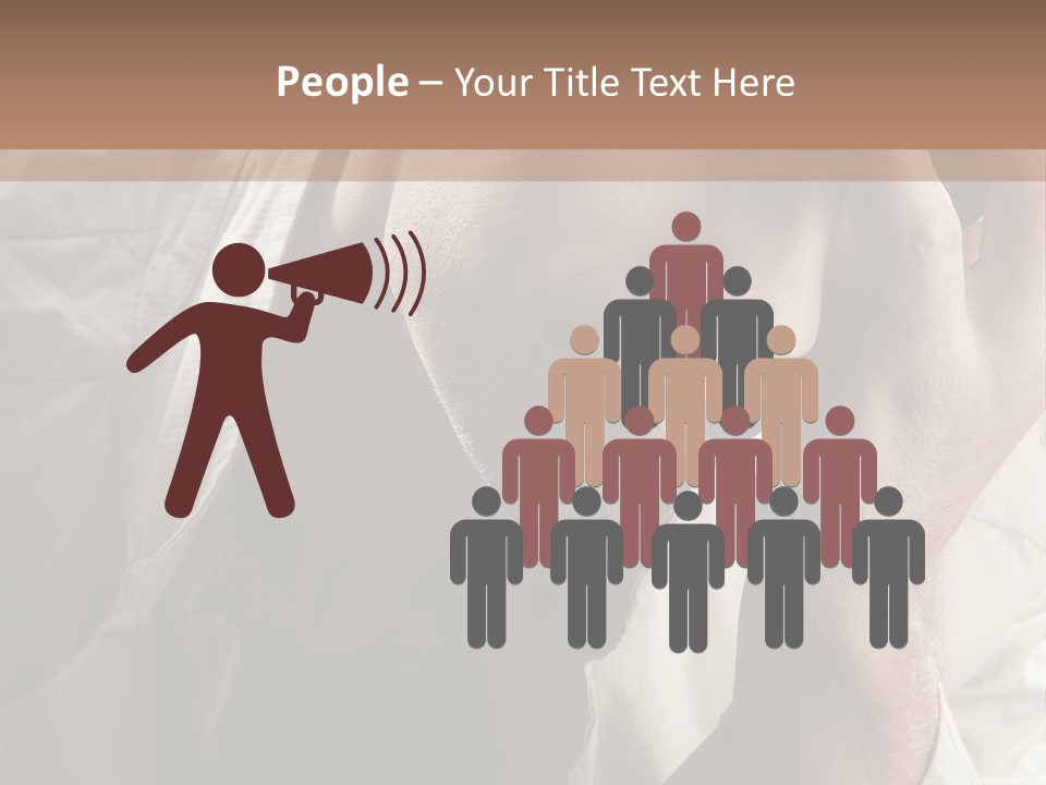 Think Modern Guy PowerPoint Template