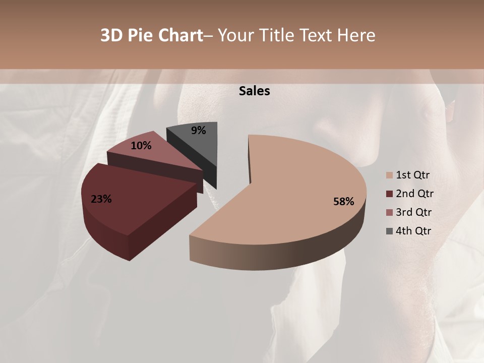 Think Modern Guy PowerPoint Template