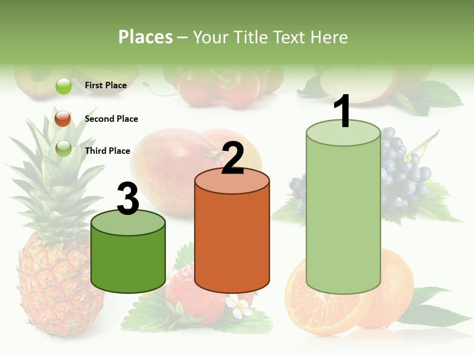 Blue White Diet PowerPoint Template