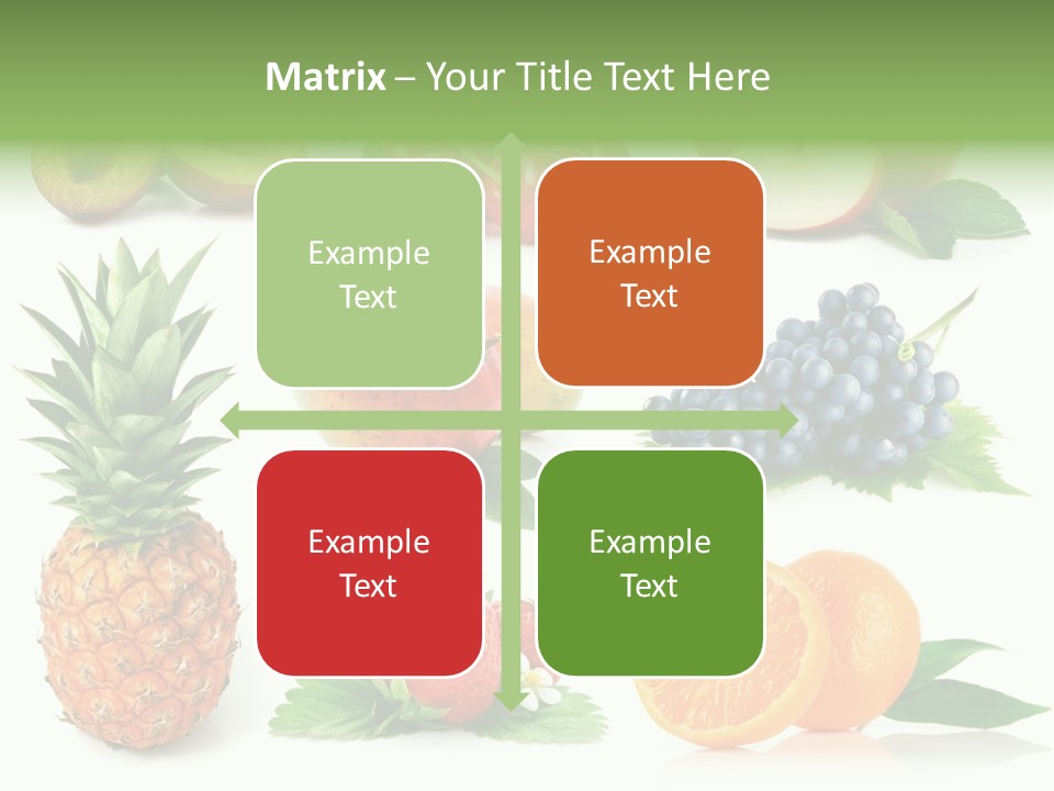 Blue White Diet PowerPoint Template