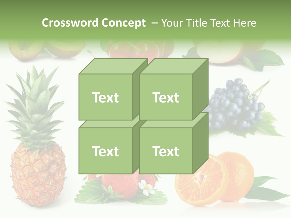 Blue White Diet PowerPoint Template