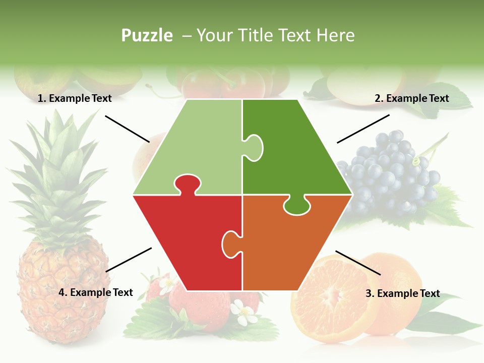 Blue White Diet PowerPoint Template