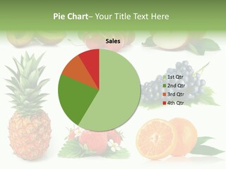 Blue White Diet PowerPoint Template