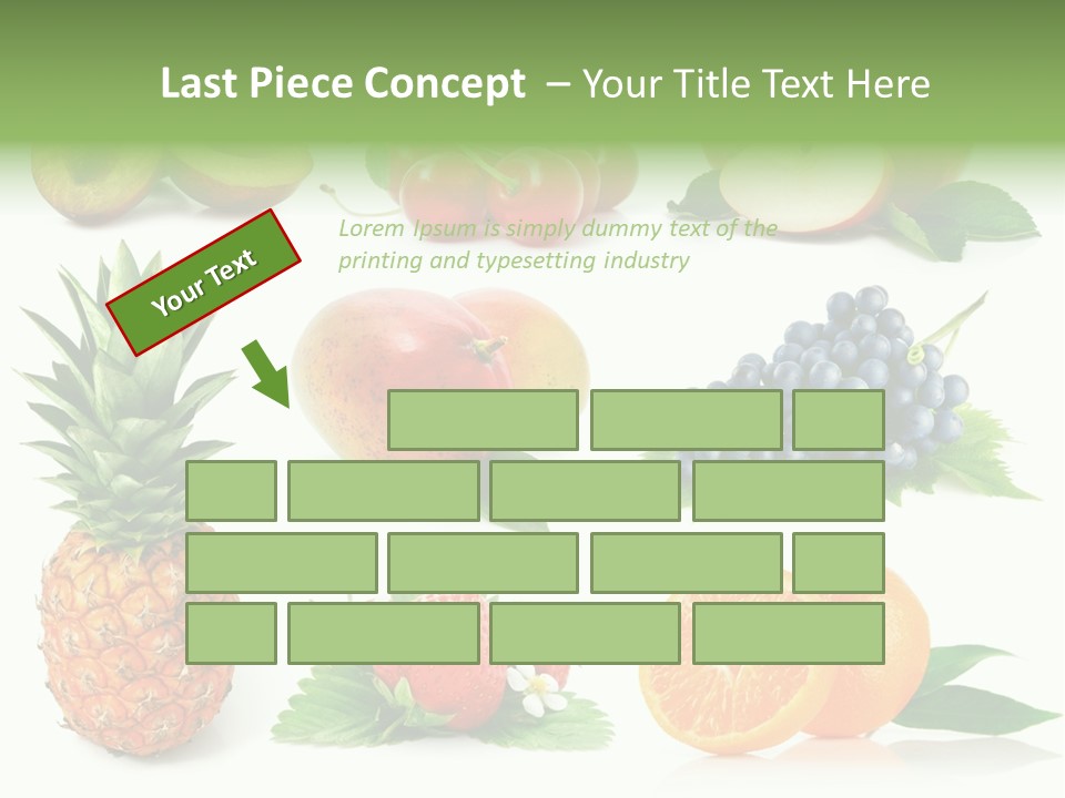 Blue White Diet PowerPoint Template