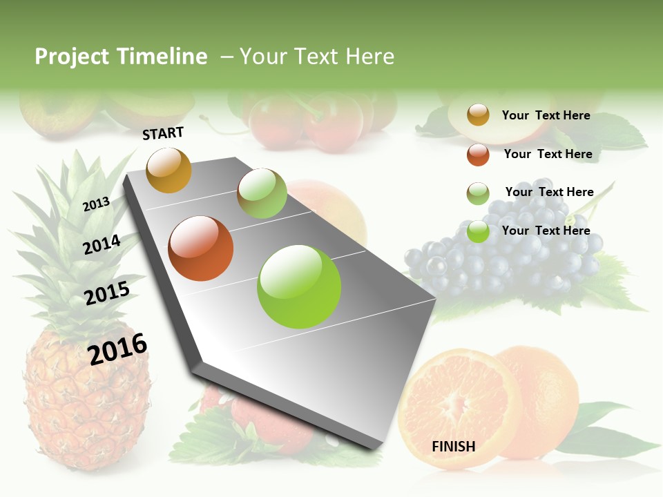 Blue White Diet PowerPoint Template