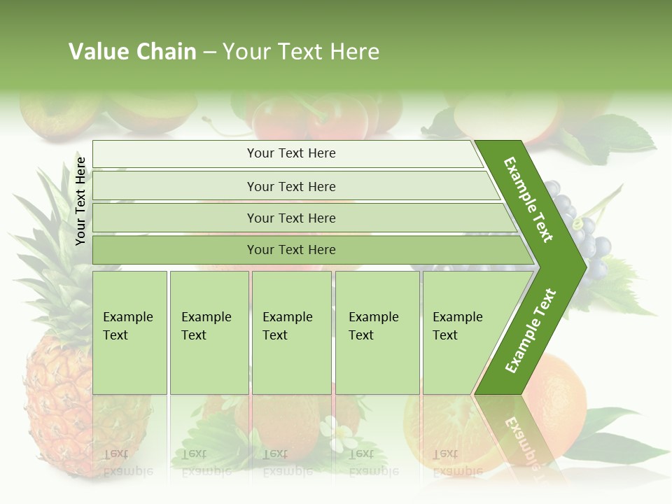 Blue White Diet PowerPoint Template