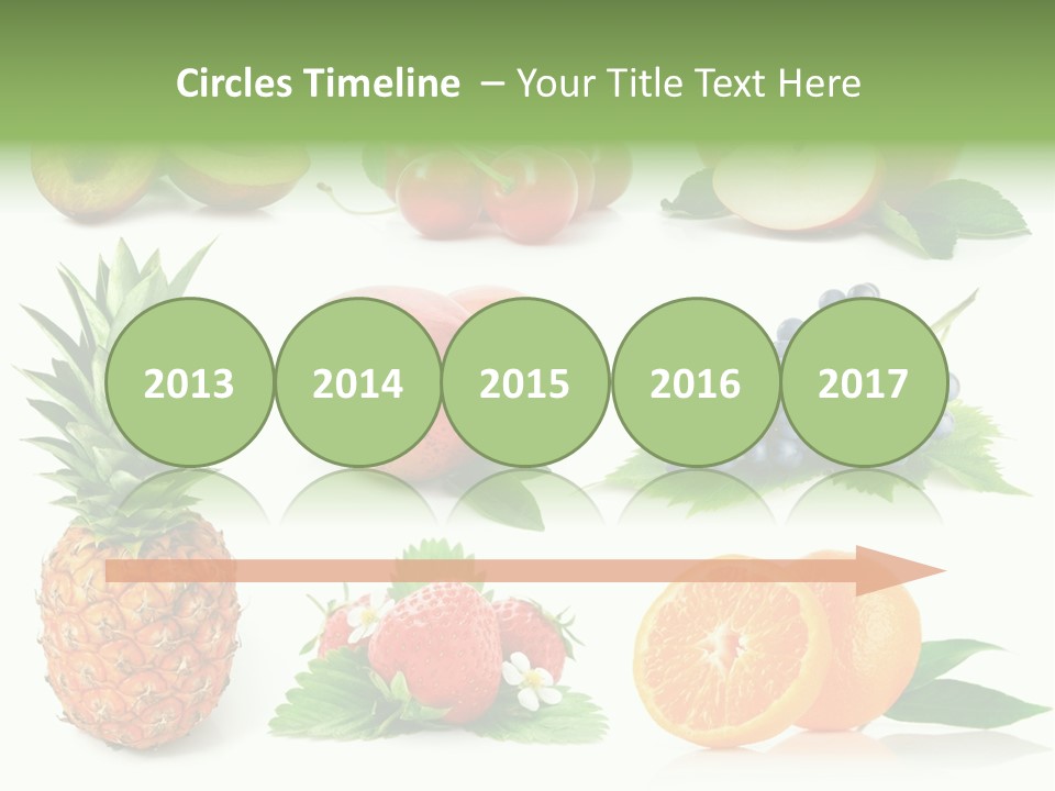 Blue White Diet PowerPoint Template