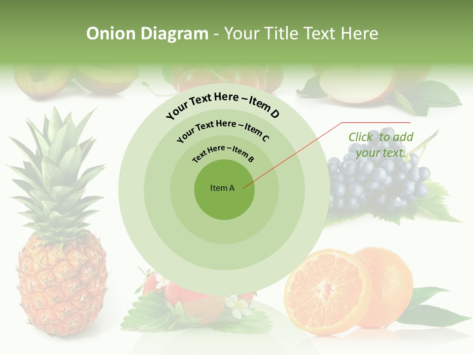 Blue White Diet PowerPoint Template