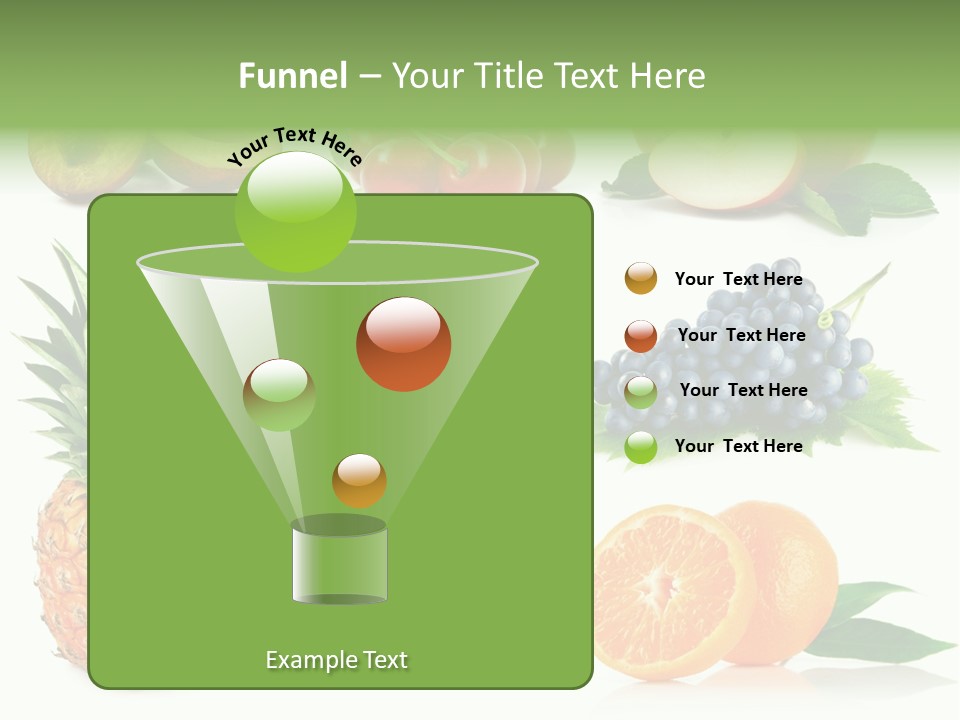 Blue White Diet PowerPoint Template