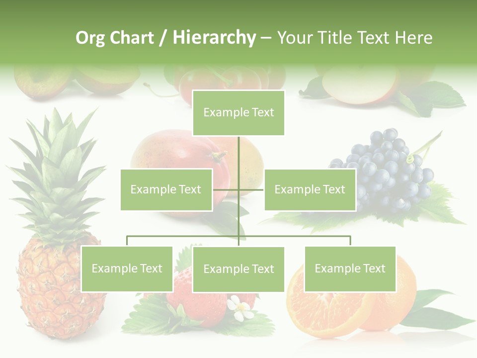 Blue White Diet PowerPoint Template