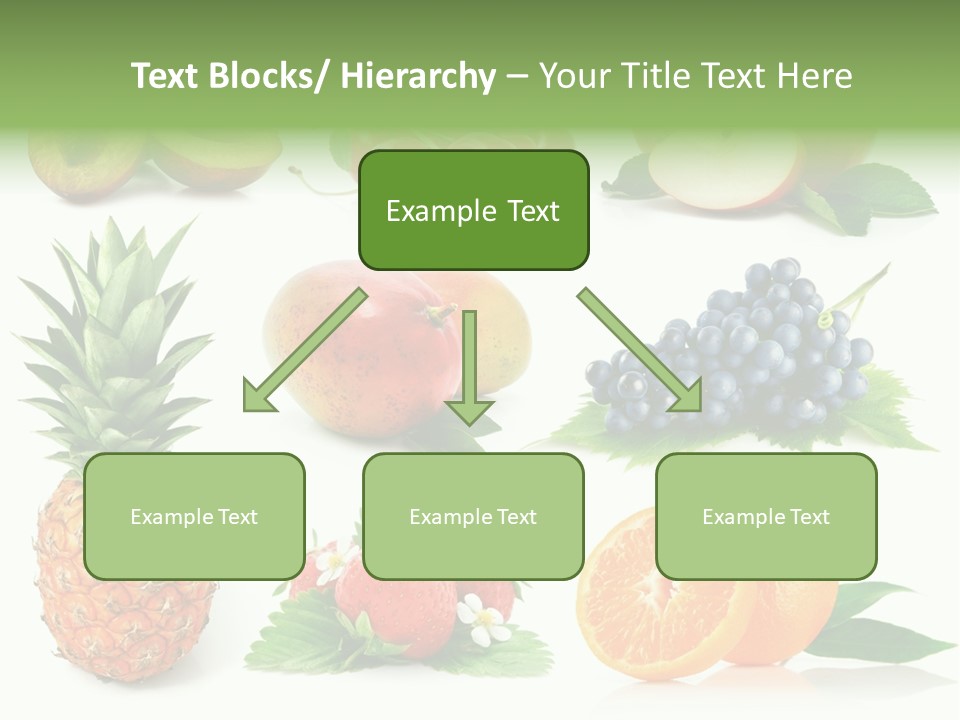 Blue White Diet PowerPoint Template