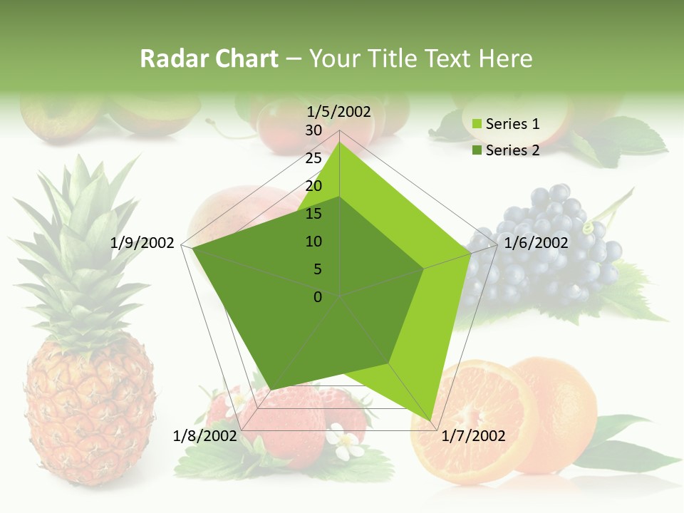 Blue White Diet PowerPoint Template