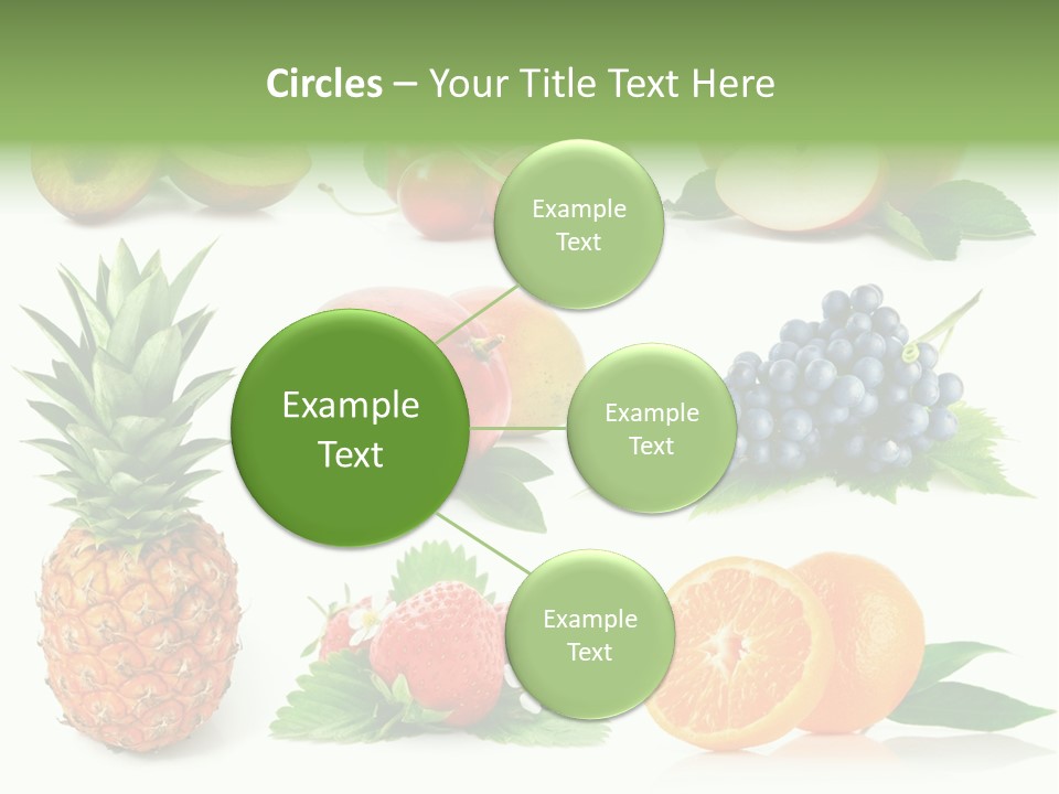 Blue White Diet PowerPoint Template