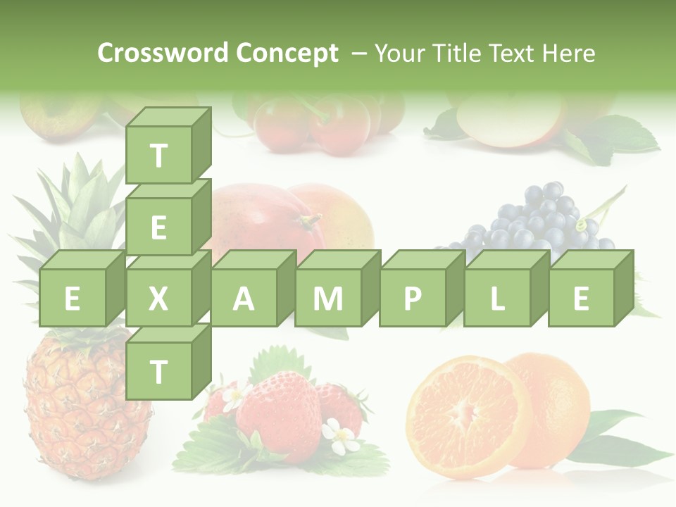 Blue White Diet PowerPoint Template