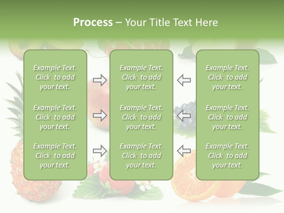 Blue White Diet PowerPoint Template