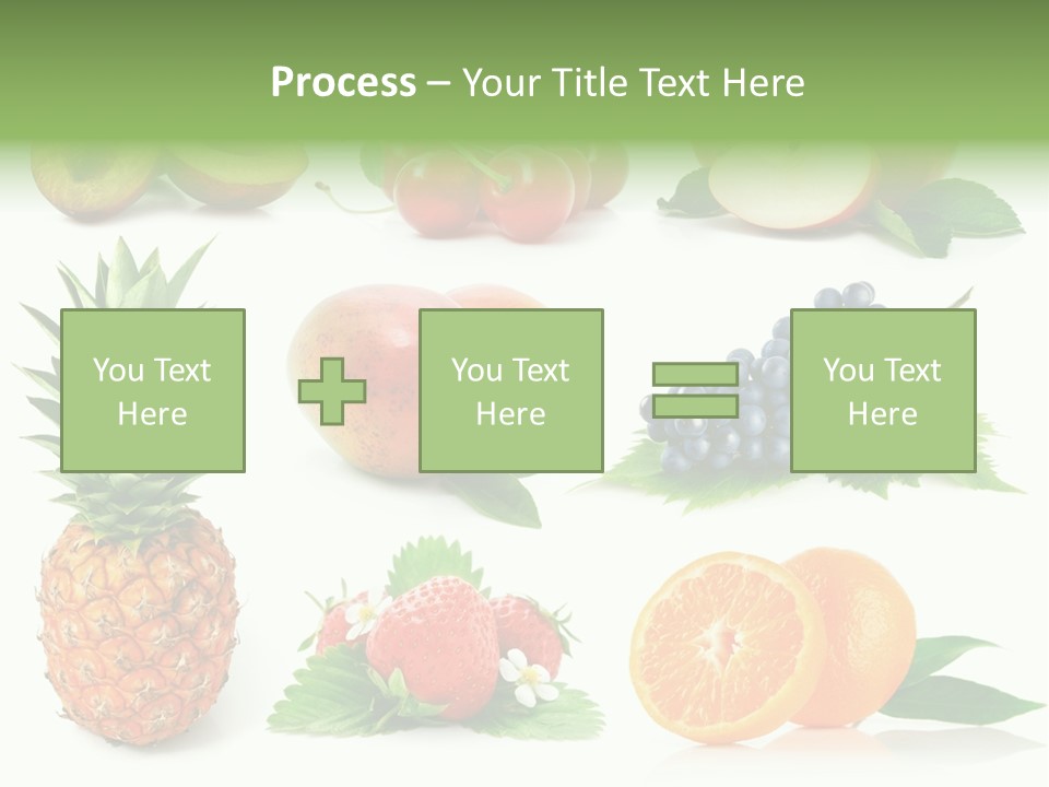 Blue White Diet PowerPoint Template
