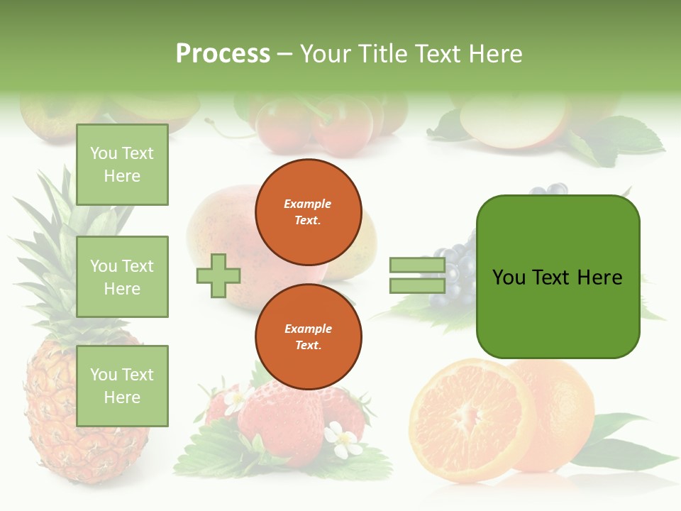 Blue White Diet PowerPoint Template