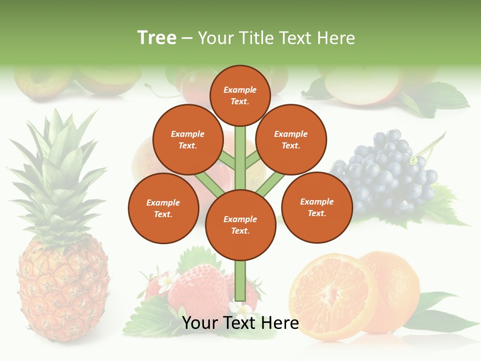 Blue White Diet PowerPoint Template