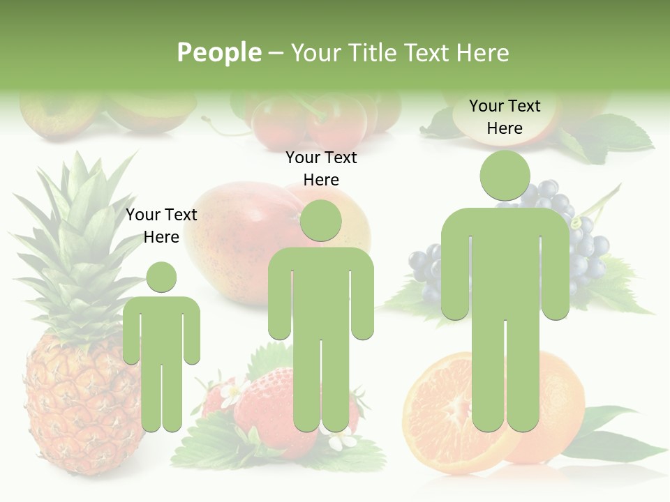 Blue White Diet PowerPoint Template