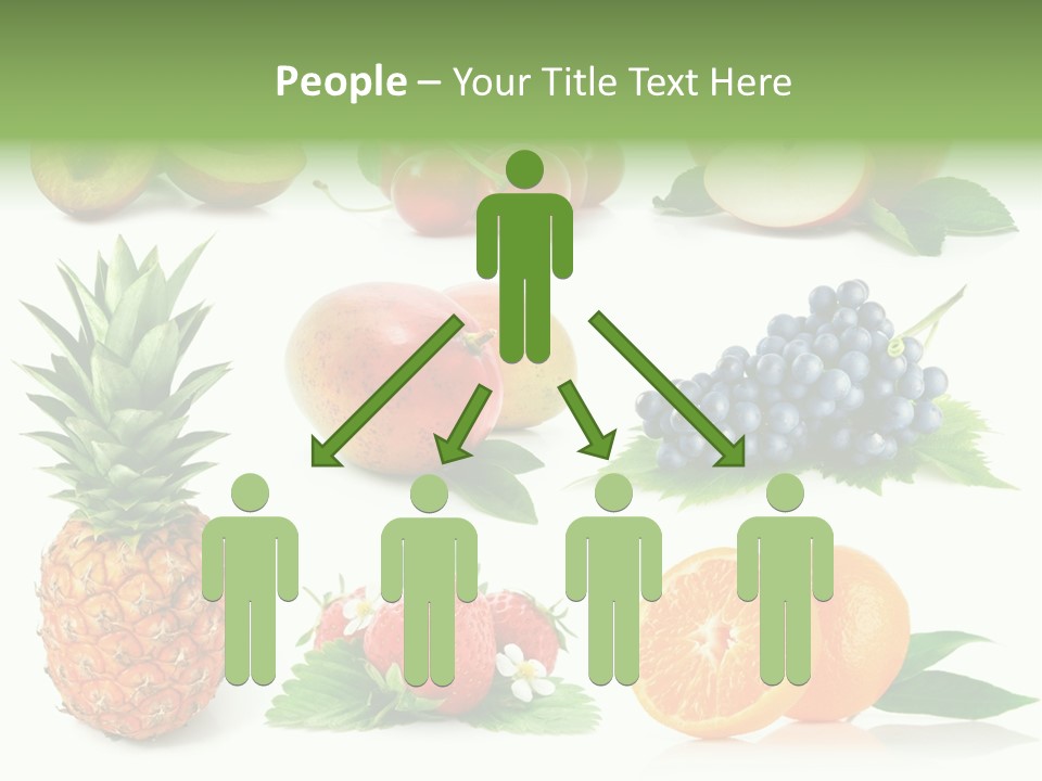 Blue White Diet PowerPoint Template