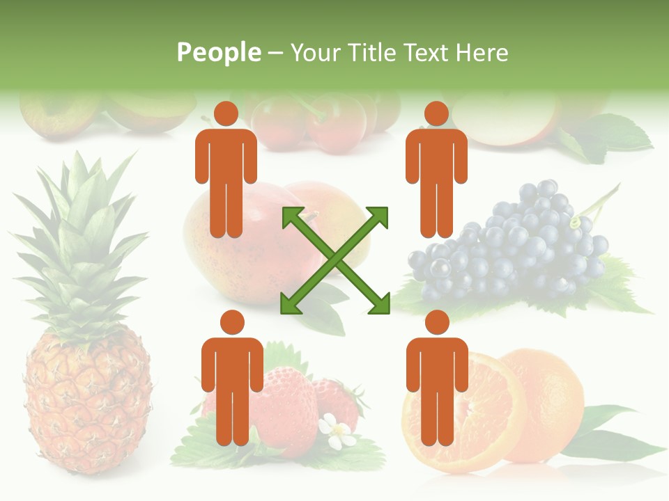 Blue White Diet PowerPoint Template