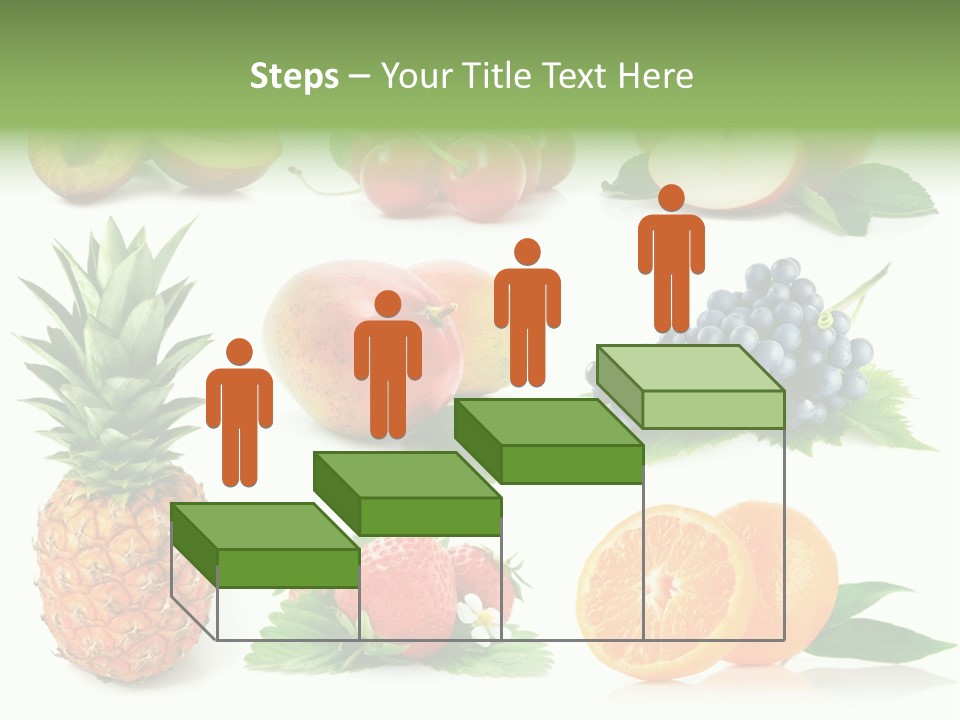 Blue White Diet PowerPoint Template