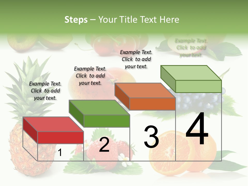Blue White Diet PowerPoint Template