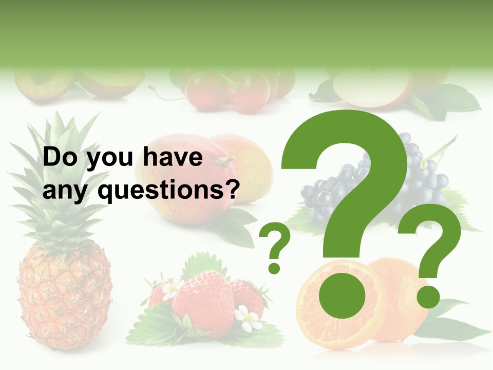 Blue White Diet PowerPoint Template