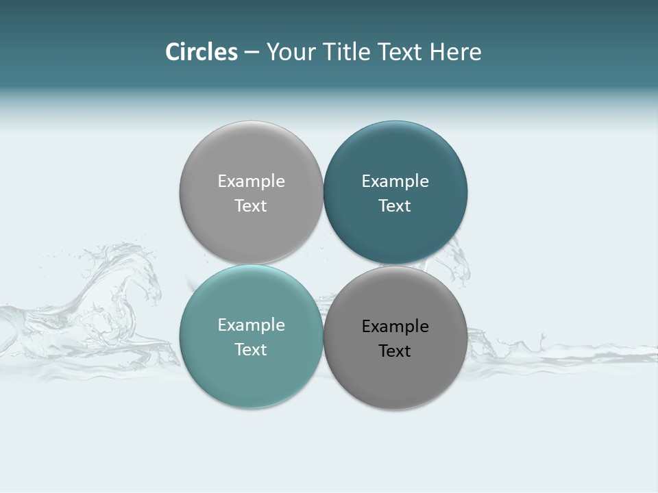 Stallion Beautiful Wildlife PowerPoint Template