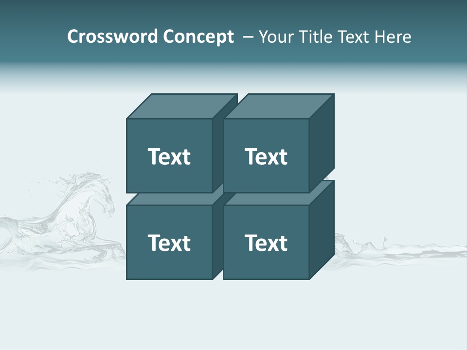 Stallion Beautiful Wildlife PowerPoint Template