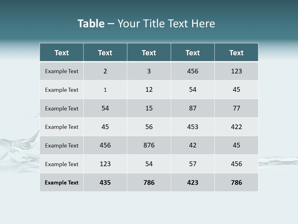 Stallion Beautiful Wildlife PowerPoint Template