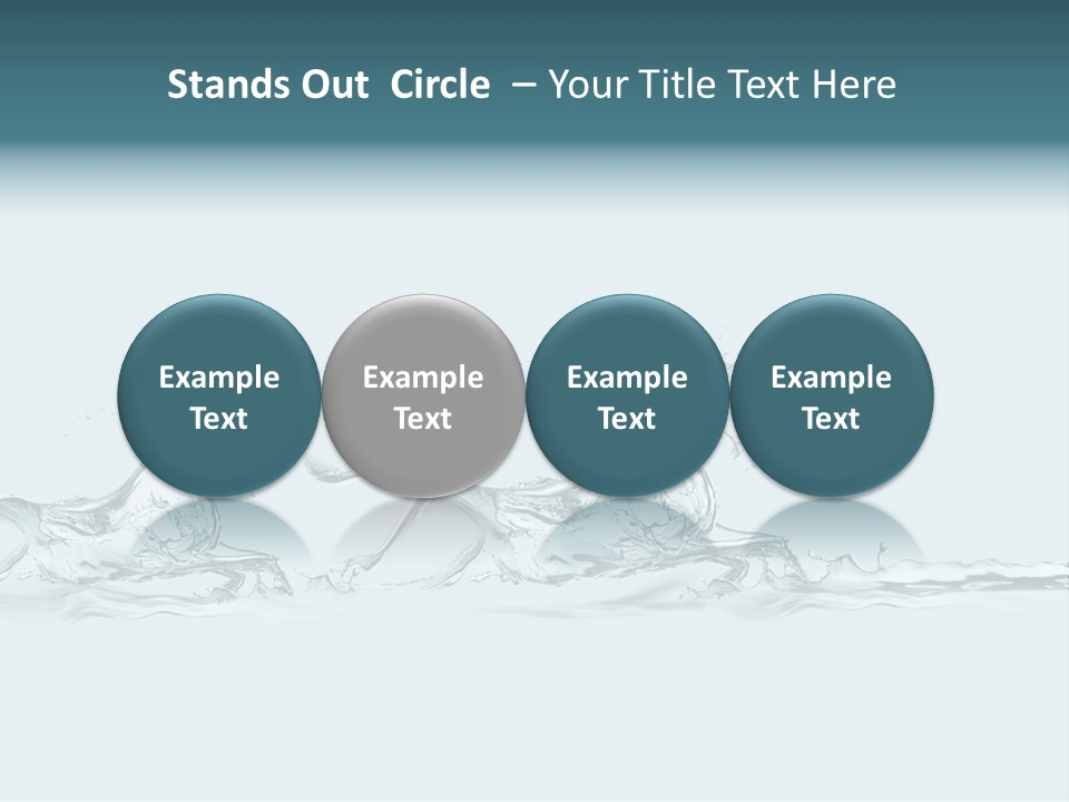 Stallion Beautiful Wildlife PowerPoint Template