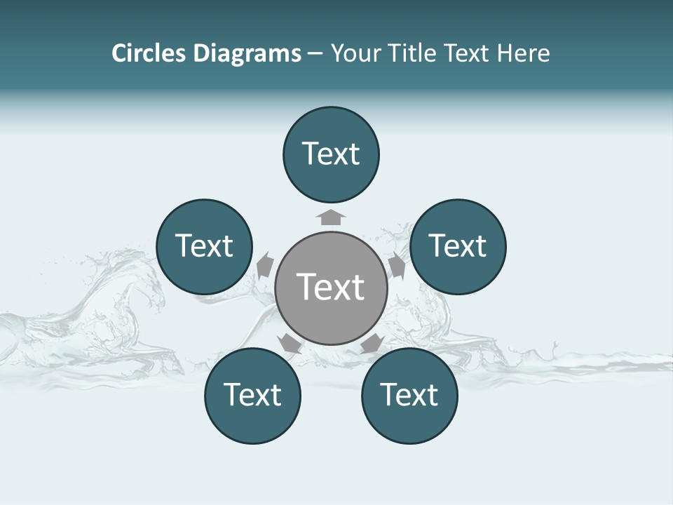 Stallion Beautiful Wildlife PowerPoint Template