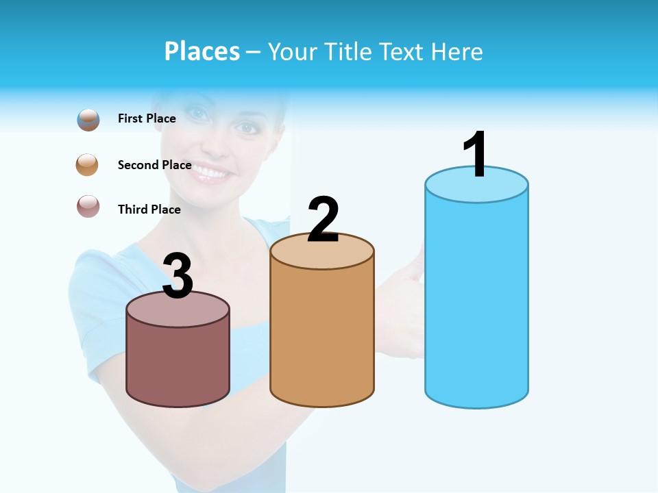Horizontal Casual Isolated PowerPoint Template