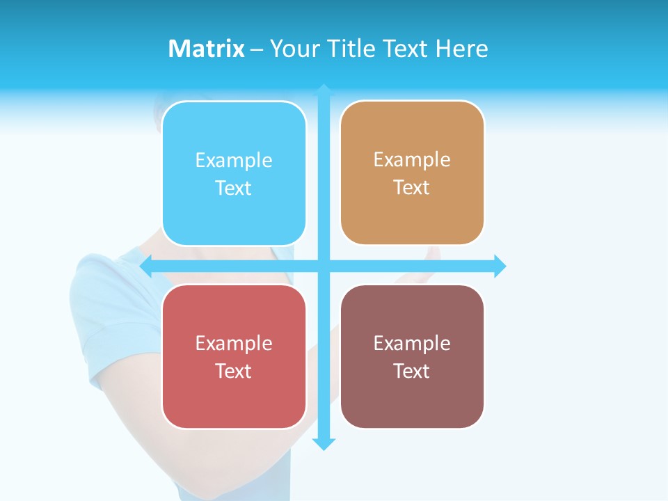 Horizontal Casual Isolated PowerPoint Template