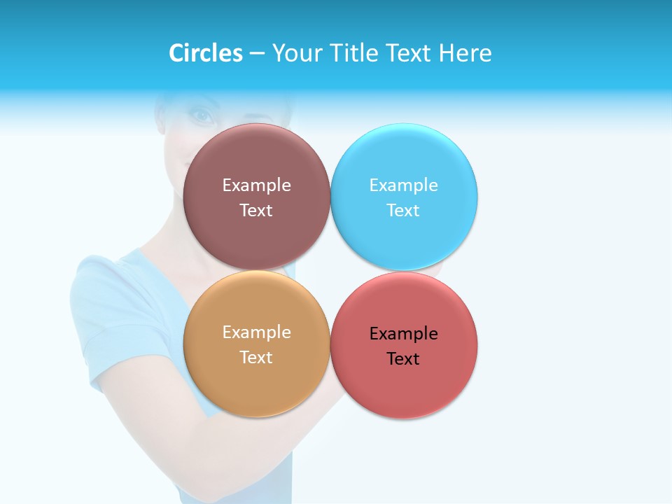Horizontal Casual Isolated PowerPoint Template