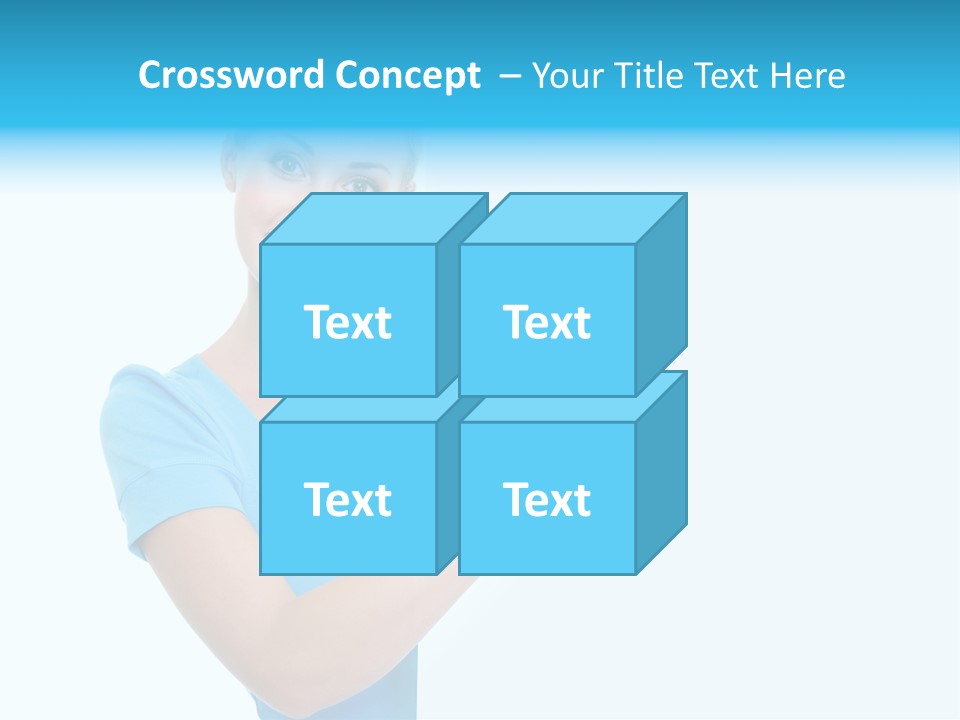 Horizontal Casual Isolated PowerPoint Template