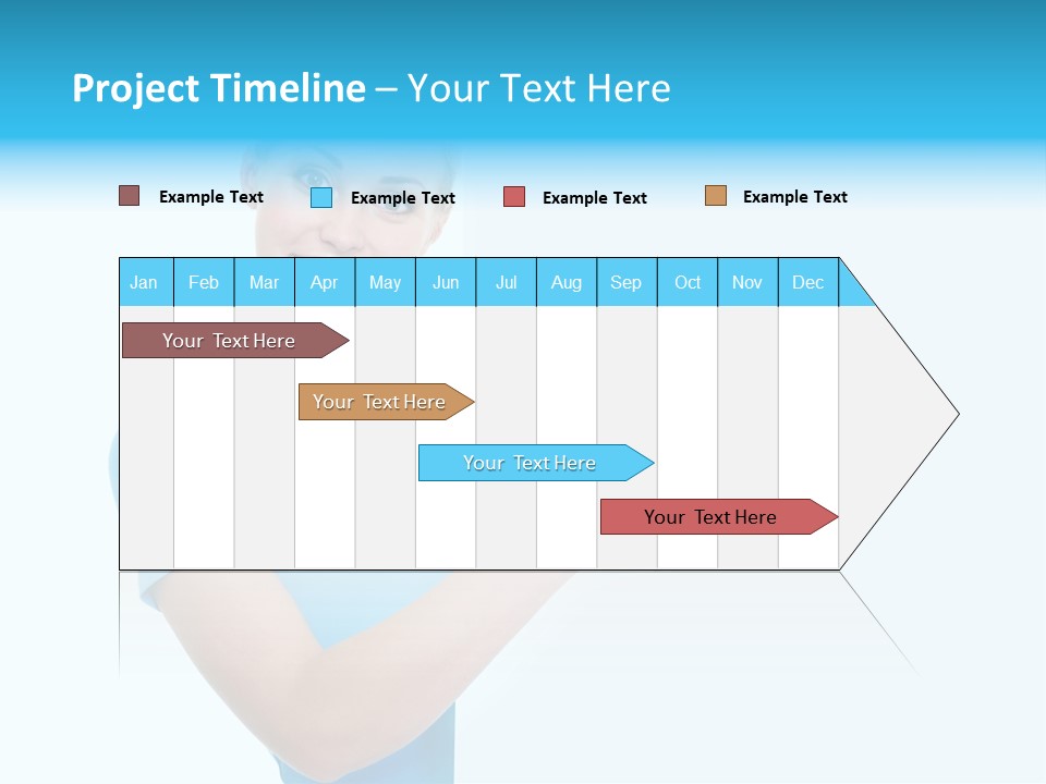 Horizontal Casual Isolated PowerPoint Template