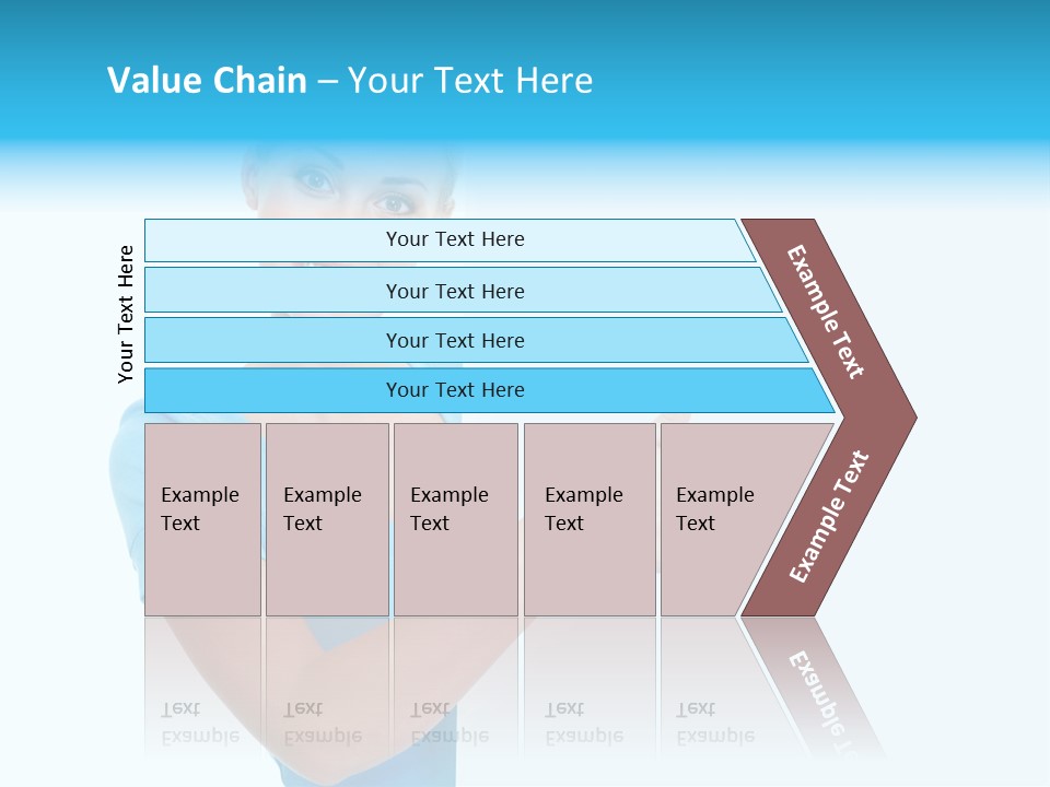 Horizontal Casual Isolated PowerPoint Template